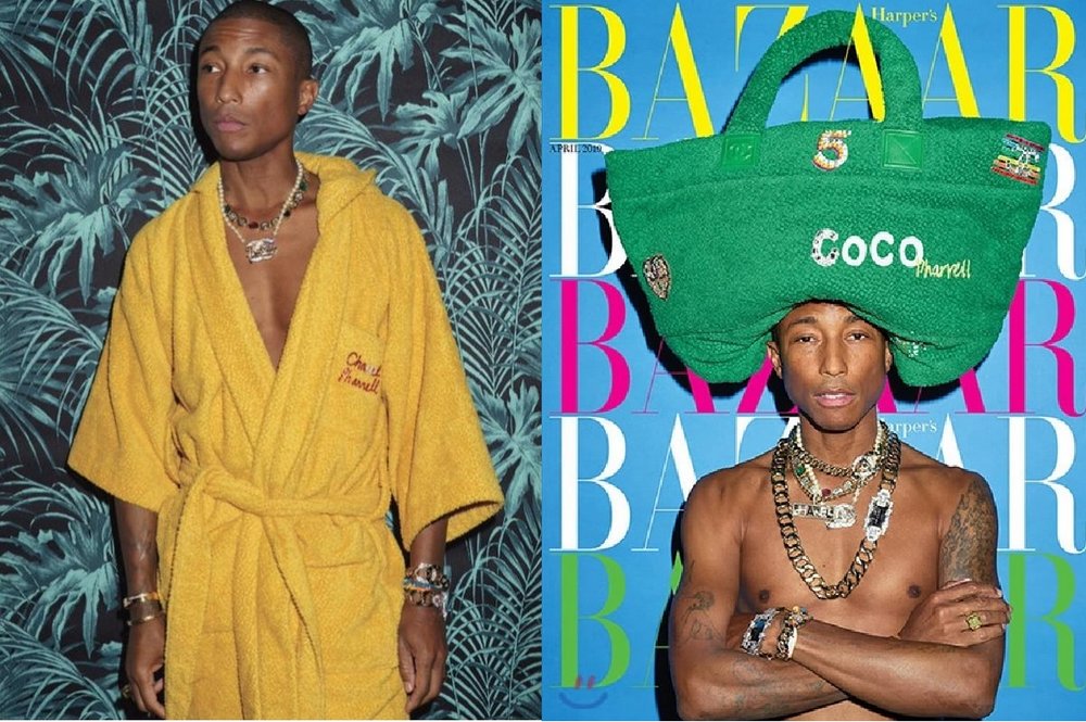 Gender Fluidity On Full Display In Chanel x Pharrell Collab With Williams  As Earth Mother — Anne of Carversville