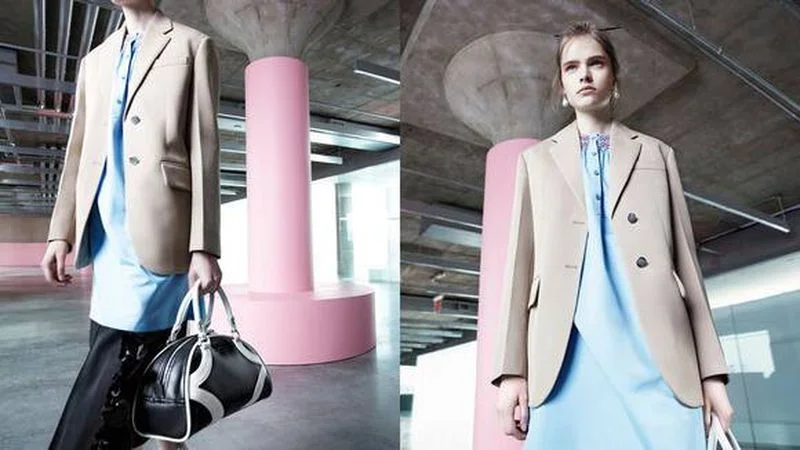 Maud Hoevelaken in Prada 365 Resort 2020 Special Project ‘Seditious Simplicity’
