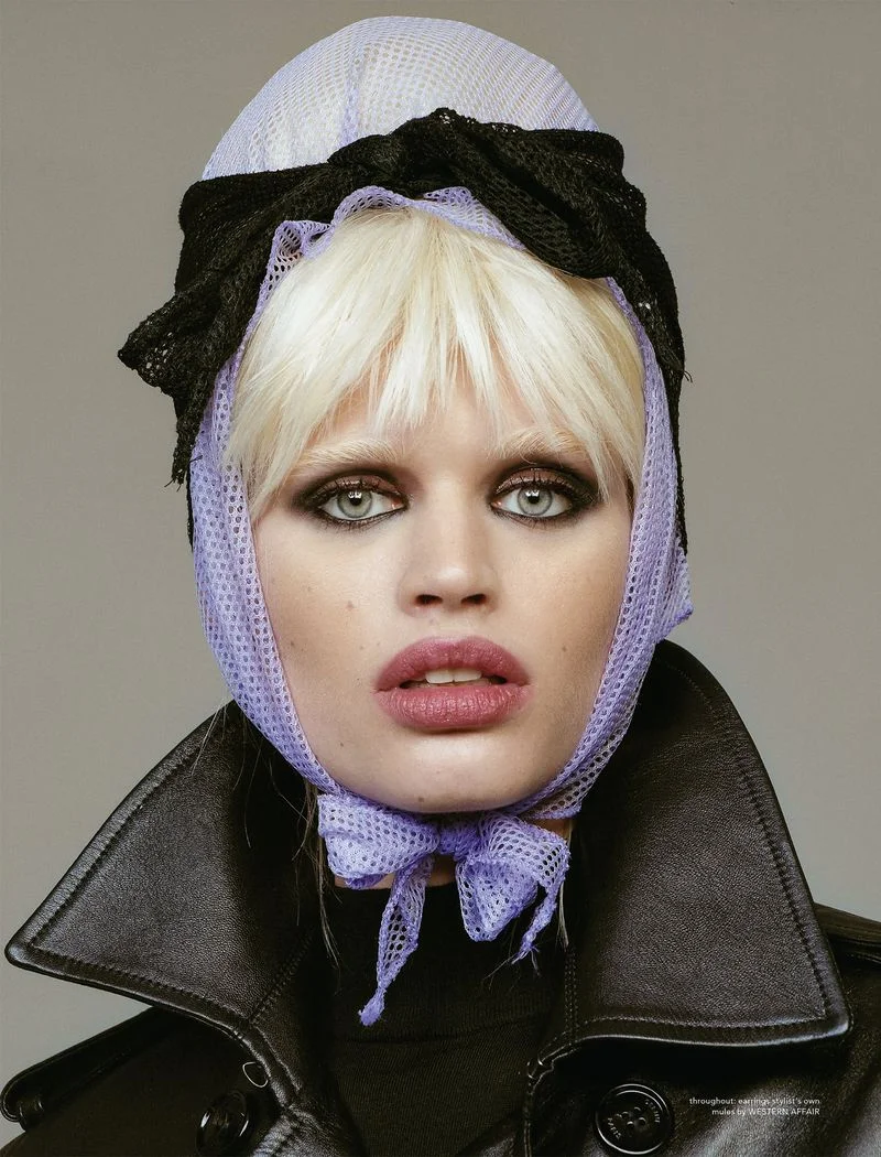 Ella Hope Merryweather Poses In Celine By Hedi Slimane Lensed By Louie