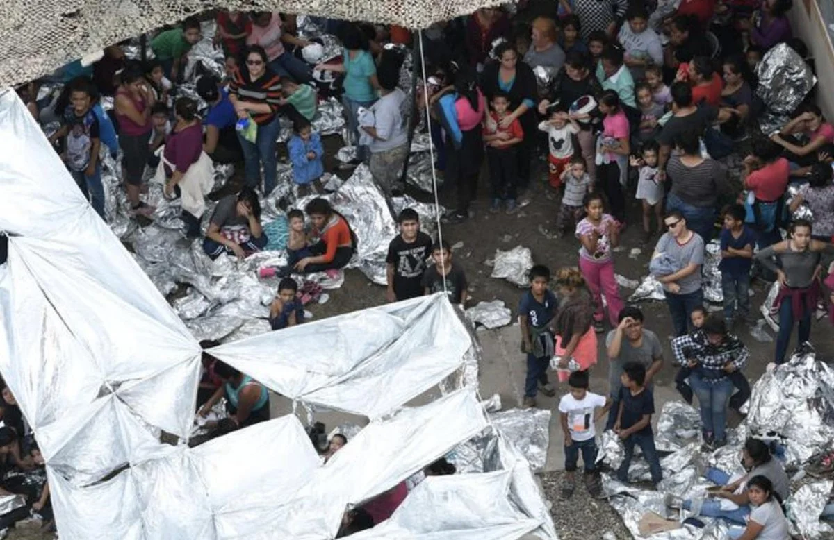 A photo published on May 16, 2019 by RAICES Texas, one of the largest aid organizations working on the border crisis.