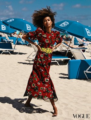 Anais Mali Sizzles in 'Hot Miami' Lensed By Jack Waterlot for Vogue ...