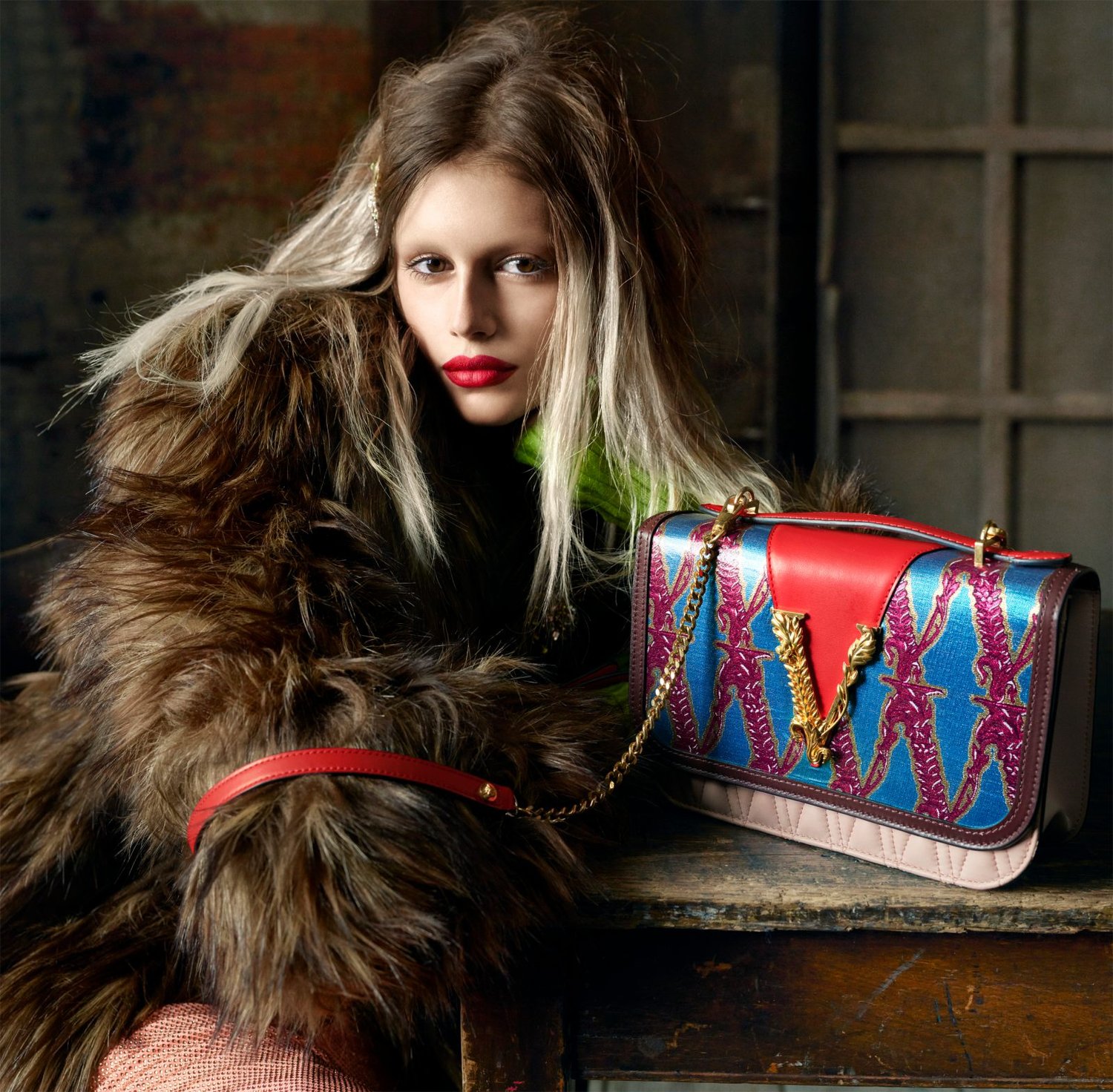 Steven Meisel Eyes Anok, Bente, Kaia+ Yassine In Versace Fall 2019 ...