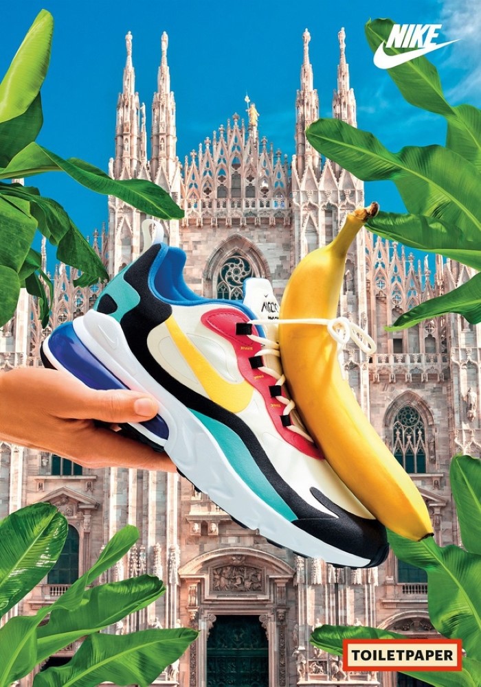 Bauhaus-Inspired Air Max 270 Sneakers Inspired Toilet Paper Magazine Posters — of Carversville