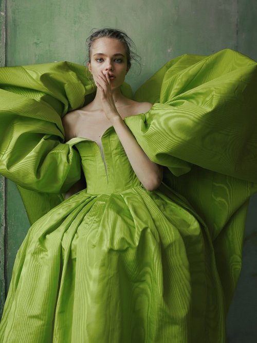 Greg Swales Captures Anna Mila Guyenz in 'Dreamlike Beauty' for Vogue ...