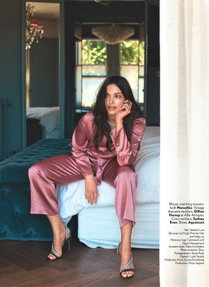 Deepika Padukone Poses At Ease In Greg Swales Images for Vogue India ...