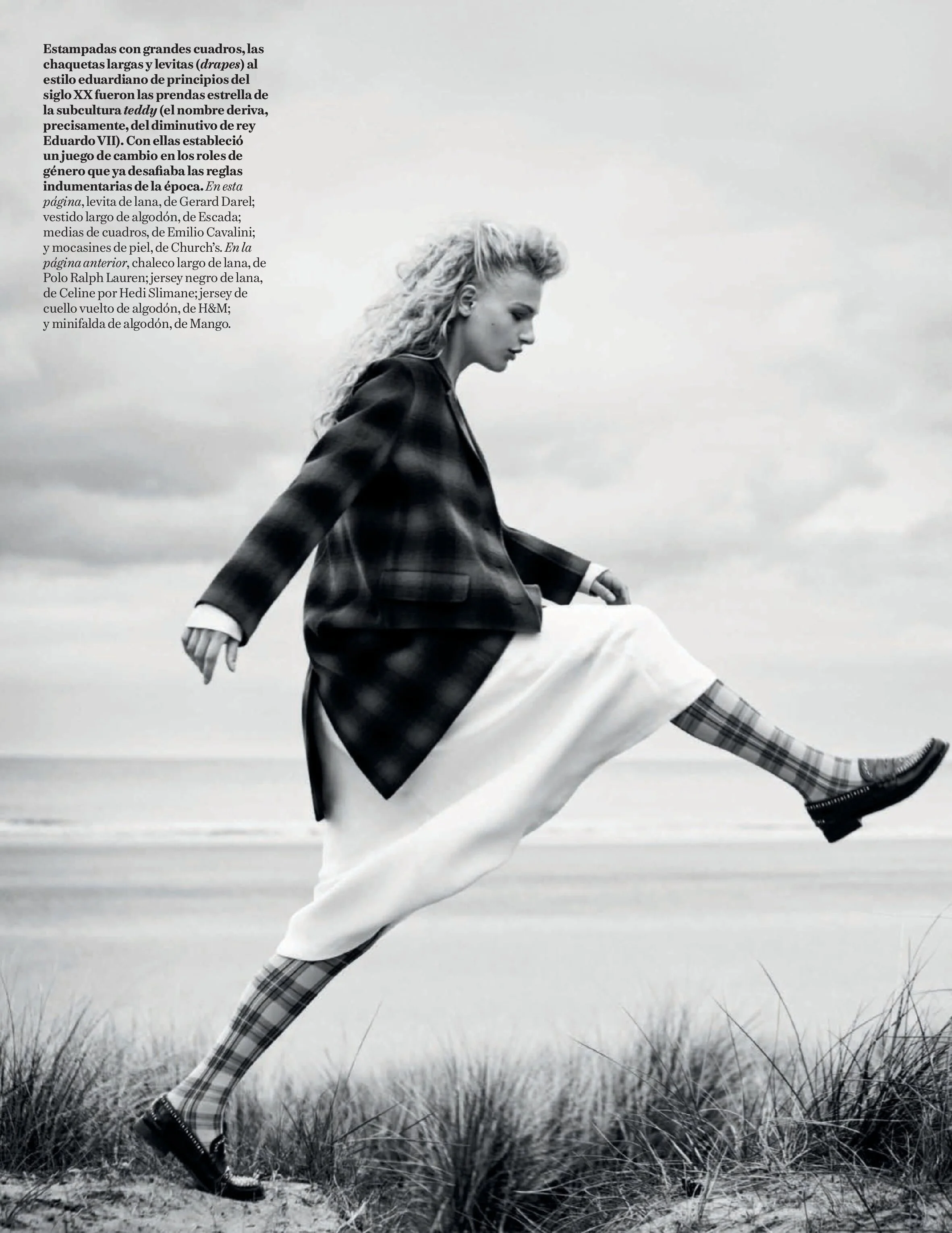 Boo George Captures Frederike Sofie as Teddy Girl Rebel for Vogue Spain ...