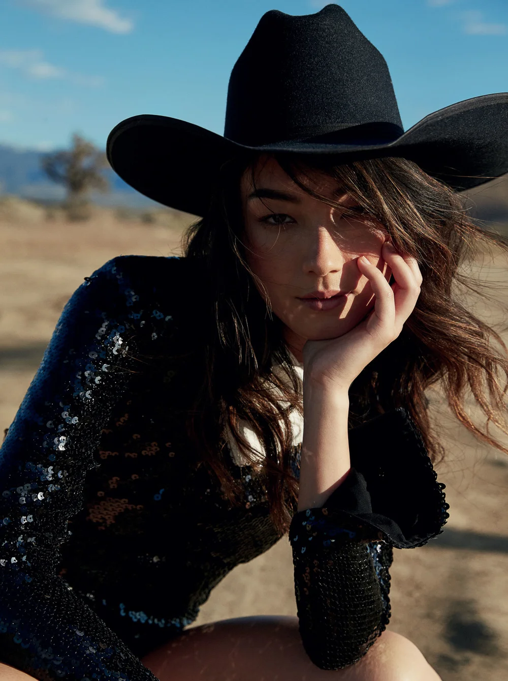 Natasha Liu Bordizzo Talks Hollywood in Sylve Colless Images for ELLE