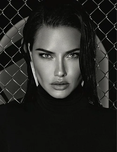 Adriana Lima Throws a Fashion Punch in Numero Russia 055 Women's