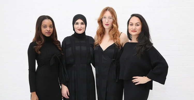 Tamika Mallory, Linda Sarsour, Bob Bland and Carmen Perez. Perez will stay on with The Women’s March group.