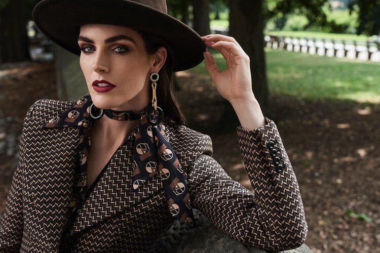 Mark Squires Captures Hilary Rhoda in 'New Bourgeoise' for SCMP Style ...