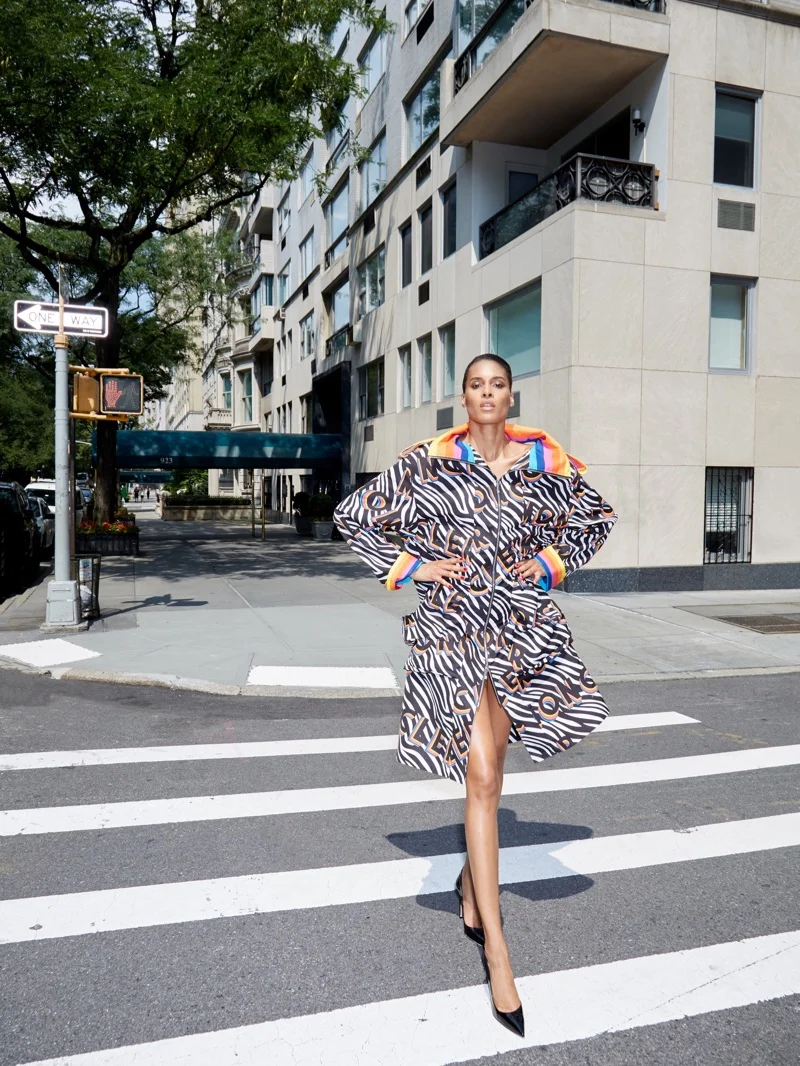Claire Rothstein Flashes Cindy Bruna in Uptown Fall Luxury for Bergdorf ...