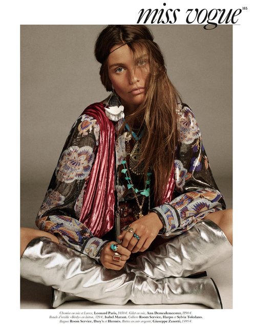Luna Bijl Poses as Uptown 'Gypsy Girl' Lensed by Christian MacDonald ...