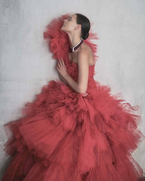 Damian Foxe Captures Haute Couture Evening Gowns for How To Spend It ...