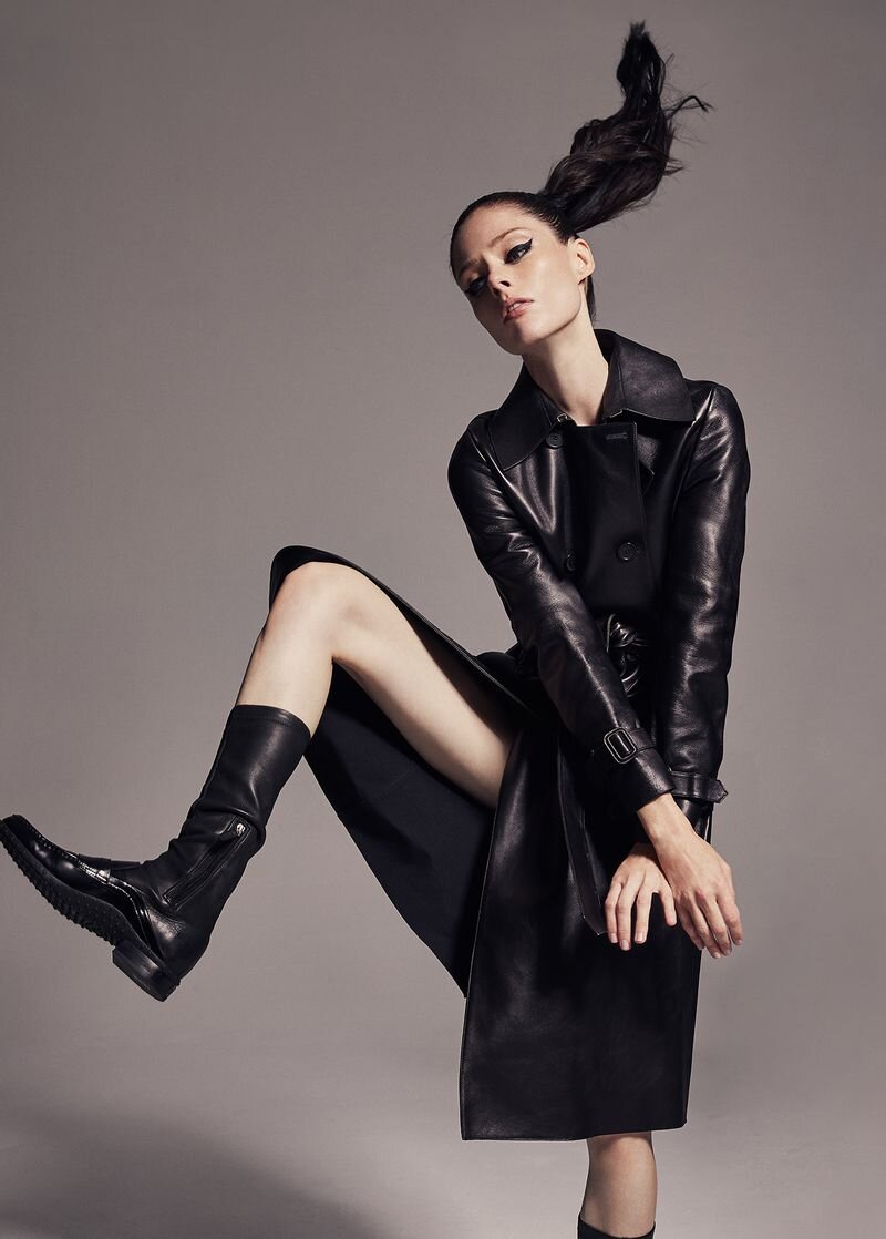 Coco Rocha's WOW Poses Luxury Fall Fashion Grazia Australia — Anne of ...