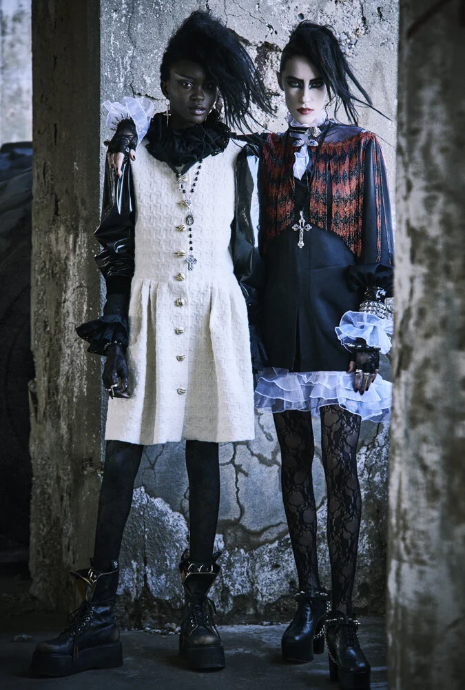 Matthew Brookes Captures 'Destination Unknown' Goth Style for Mixte ...