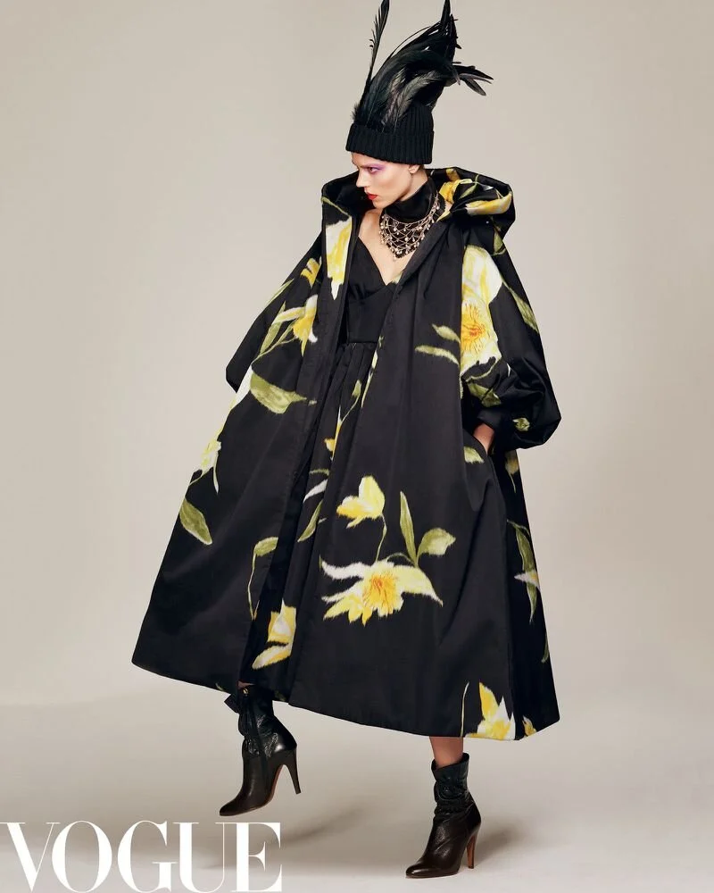 Freja Beha Erichsen's Dramatic Elegance With Hollywood Vibe — Anne of ...