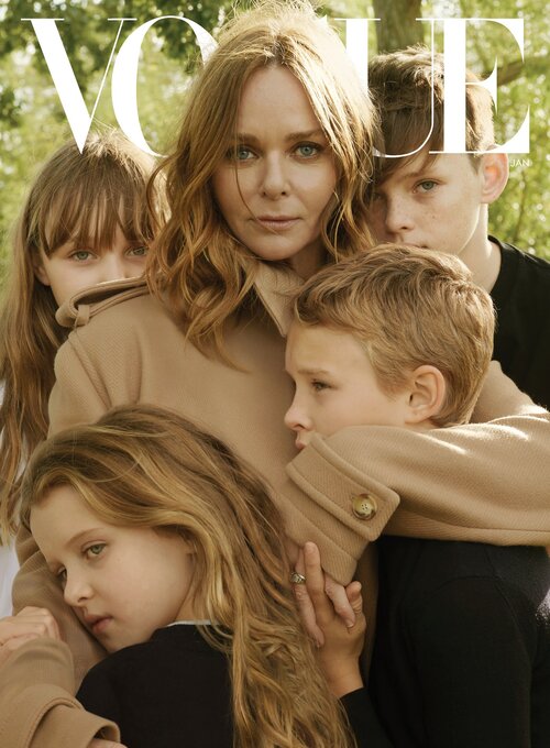 Earth Mother Stella McCartney Covers Vogue US January 2020 — Anne of ...