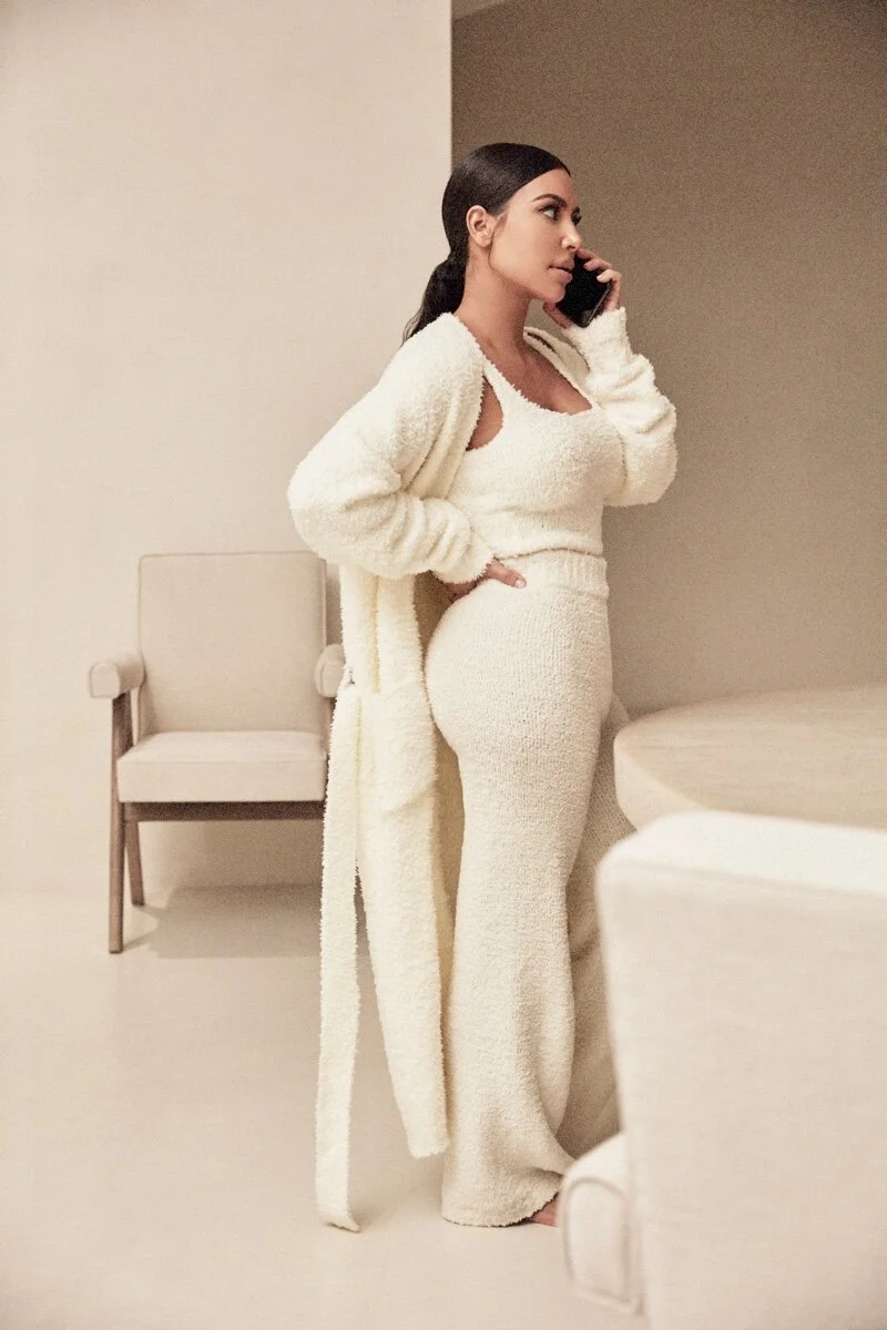 Kim Kardashian Cozy Collection Begs Sustainable Fabric Edition — Anne