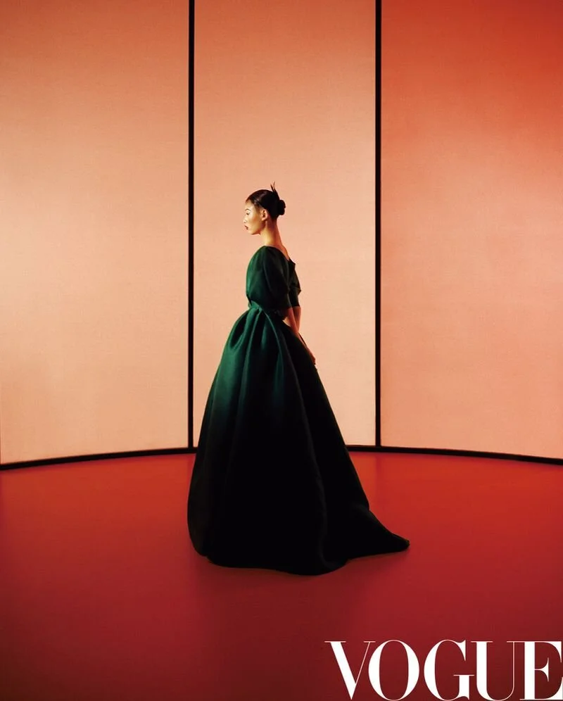 Tang He by Leslie Zhang for Vogue China February 2020