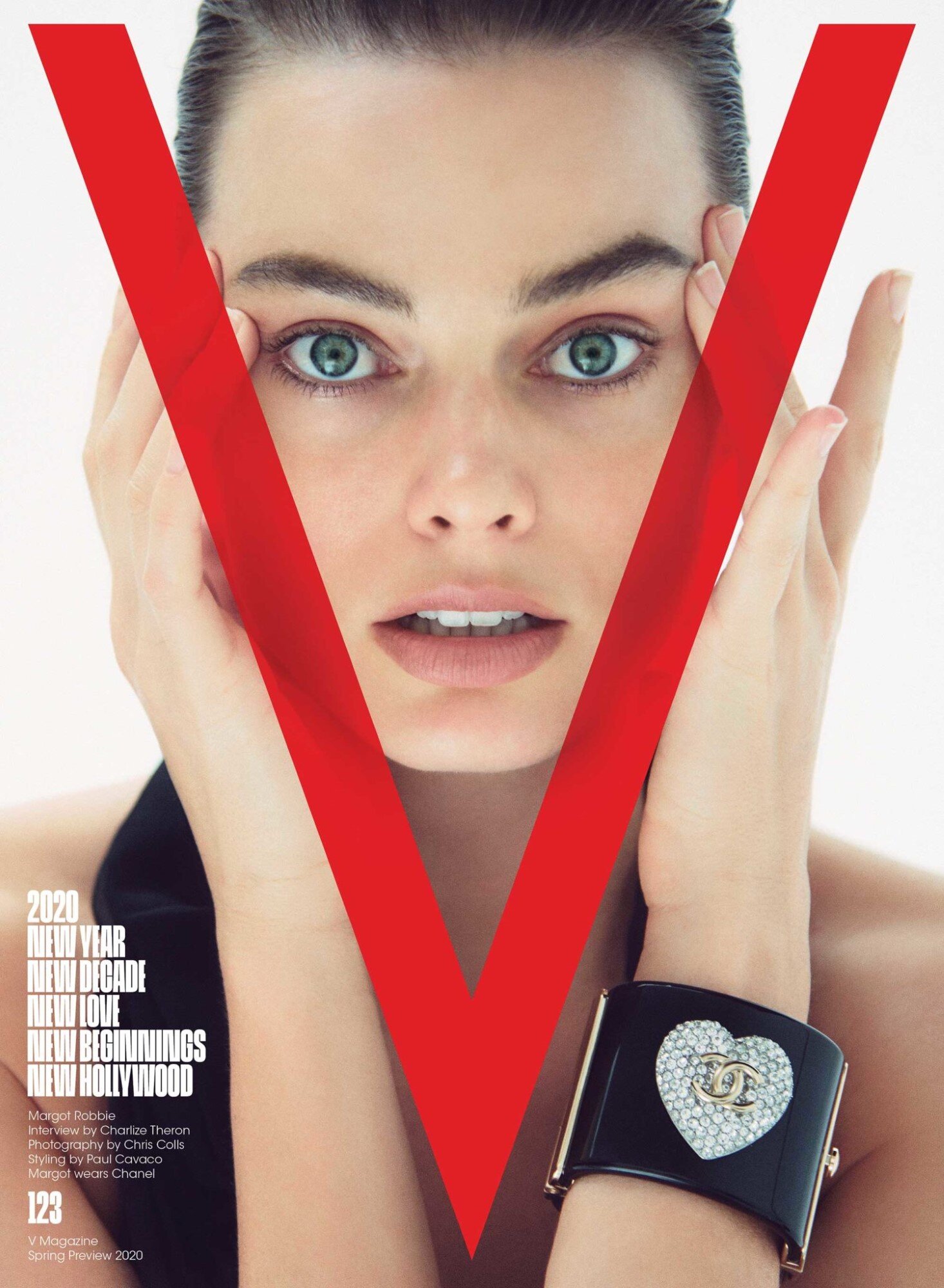 Margot Robbie by Chris Colls for V Magazine (2).jpg