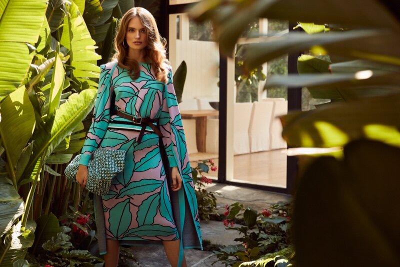 Anna Mila Guyenz Brings Spring Breeze Blowin' at DVF by Coliena ...