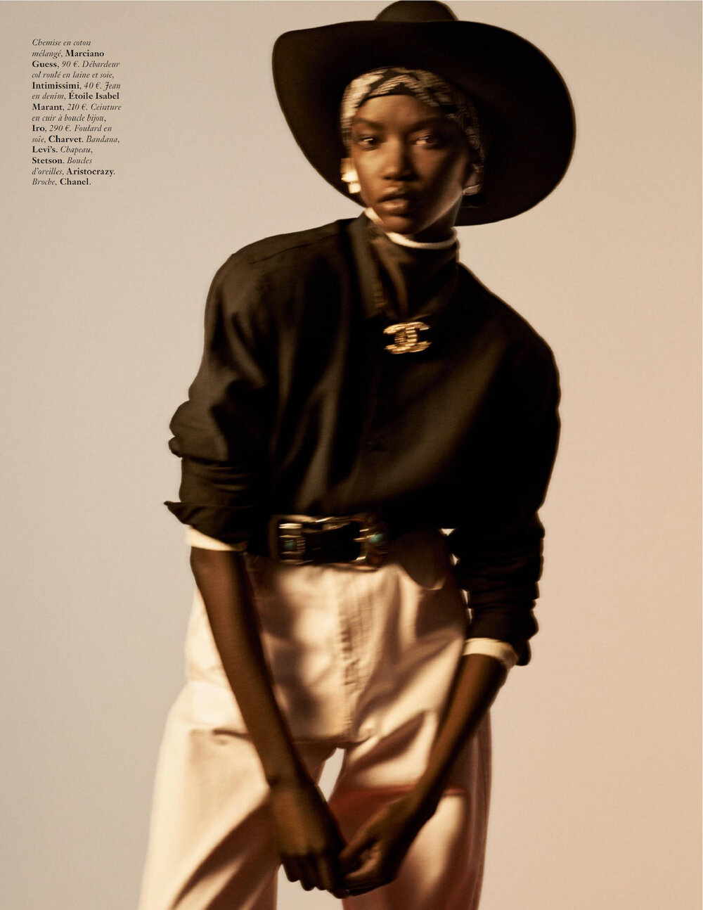 Anok Yai In Louis Vuitton for Vogue Netherlands March 2020 — Anne