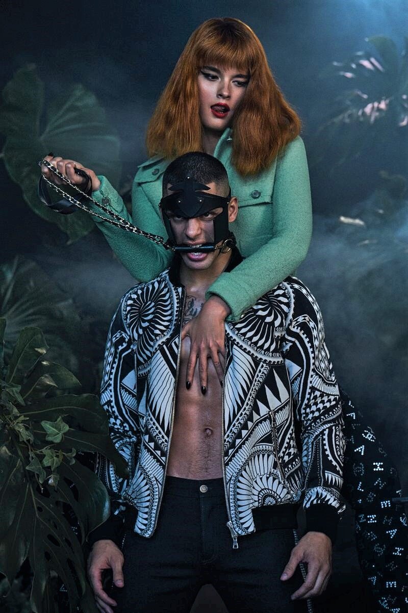 Crystal Renn As Nature Goddess Legend for Collectible Dry — Anne of ...