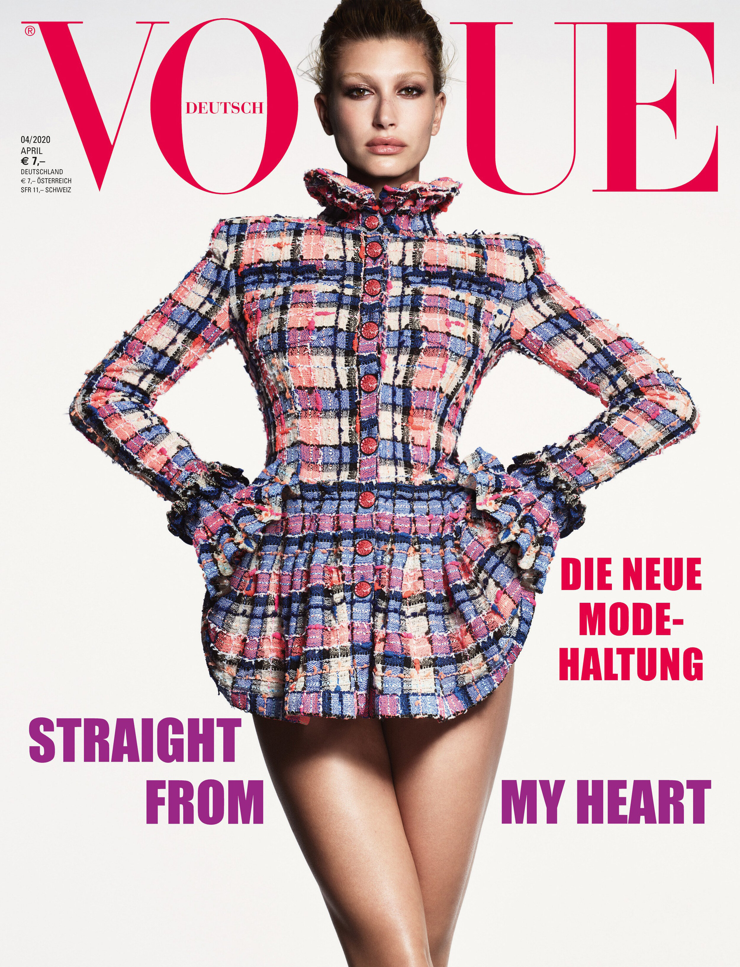 Hailey Bieber by Luigi Iango Vogue Germany April 2020 (5).jpg