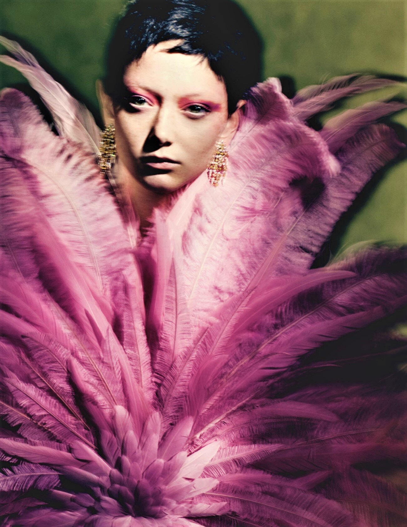 Paolo Roversi Captures Anok, Indira and Sara Grace Vogue UK — Anne of  Carversville