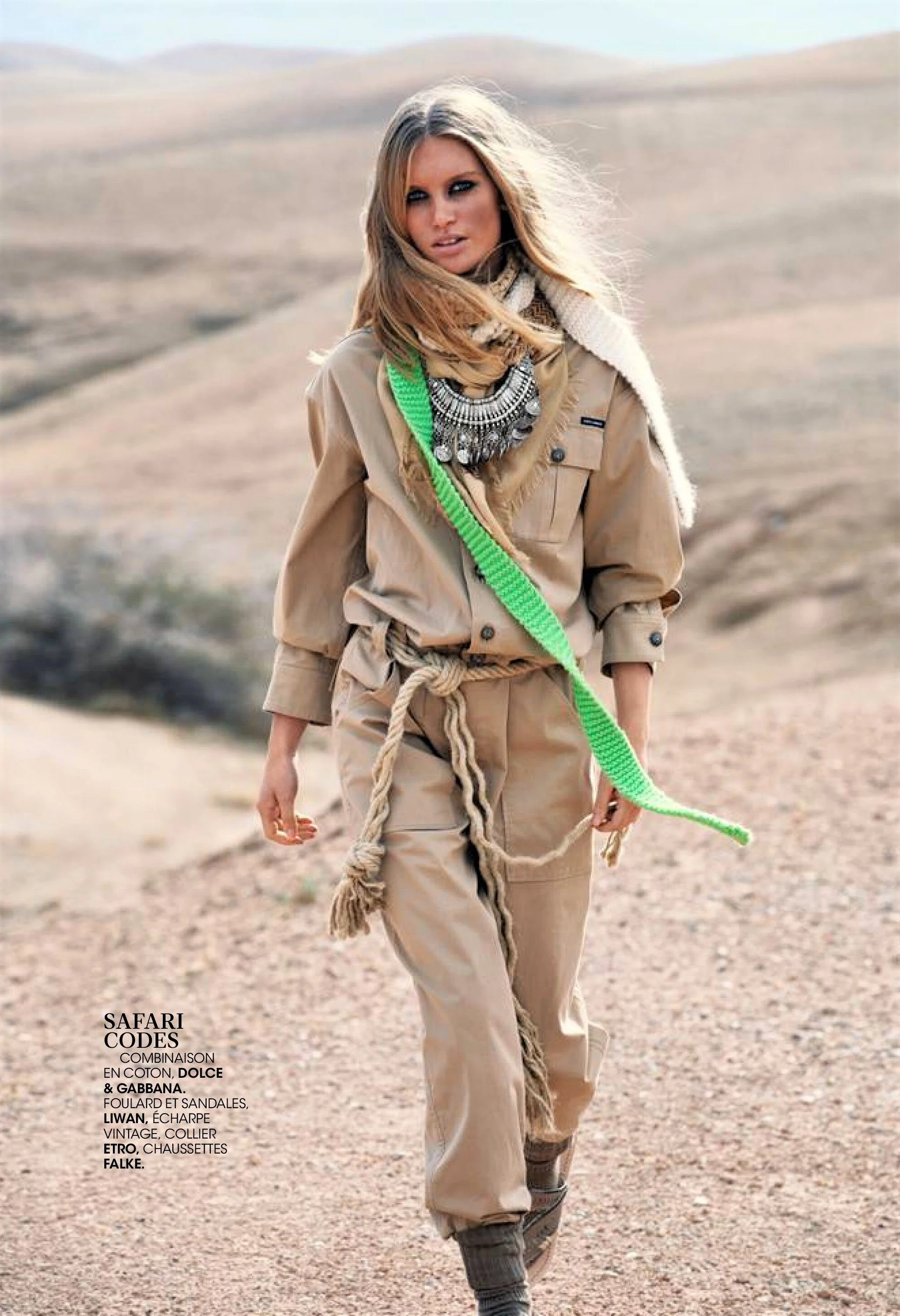 Bess van Noord Madame Figaro 'Nomade's Land' Thiemo Sander — Anne of