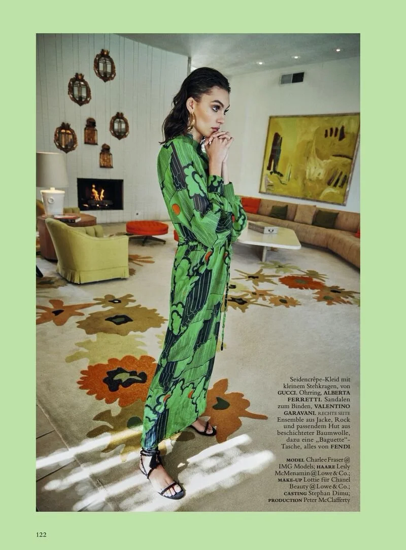 Charlee Fraser in 'Welcome to Via Lola' by Sanchez & Mongiello — Anne