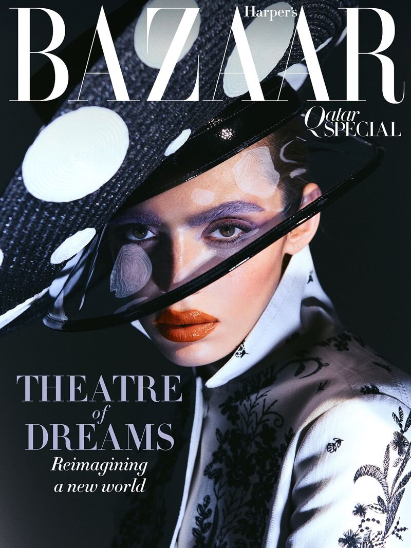 Rubina Dyan in by Greg Swales for Harper's Bazaar Arabia May — Anne of ...