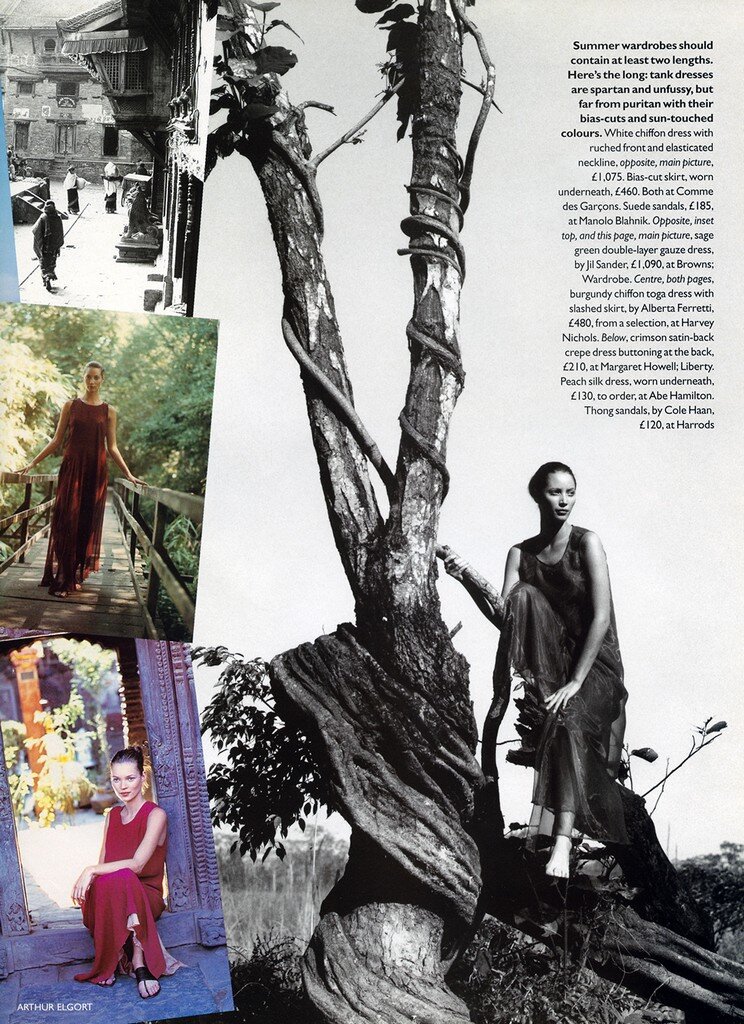 Arthur Elgort in Nepal 'Simply Divine' for British Vogue Spring 1994 (10).jpg