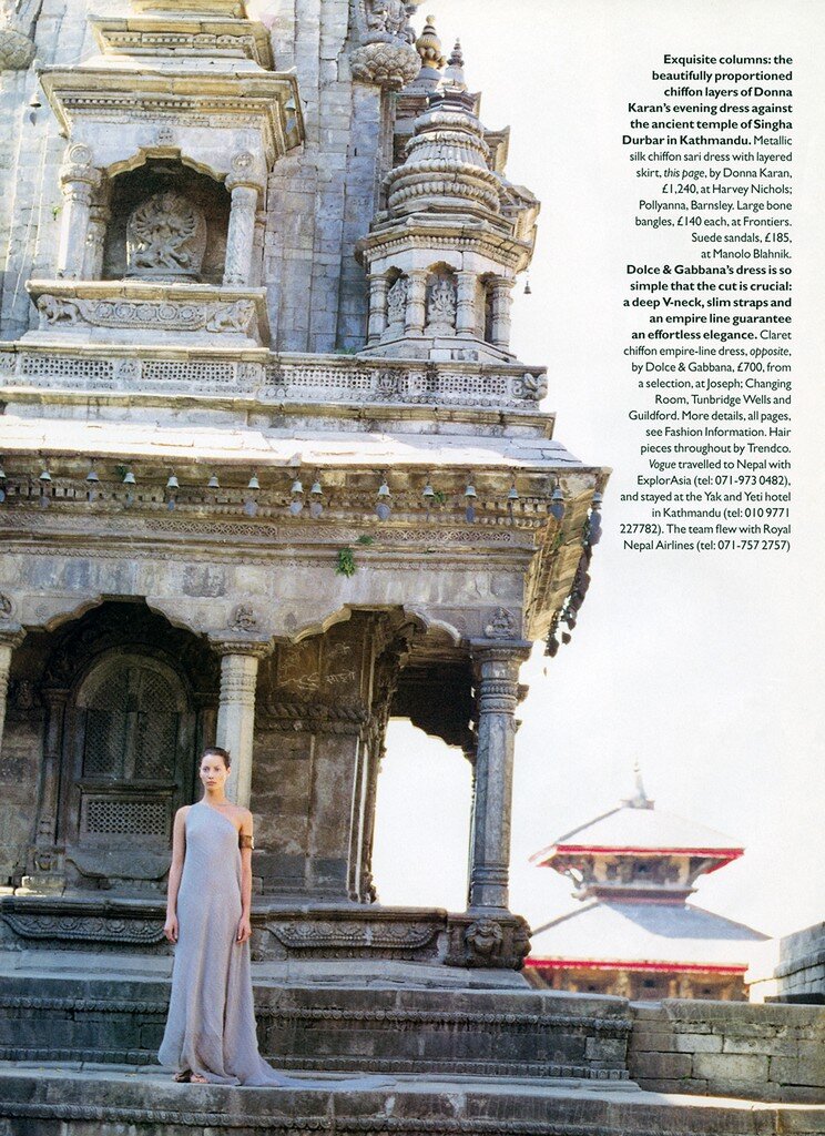 Arthur Elgort in Nepal 'Simply Divine' for British Vogue Spring 1994 (6).jpg