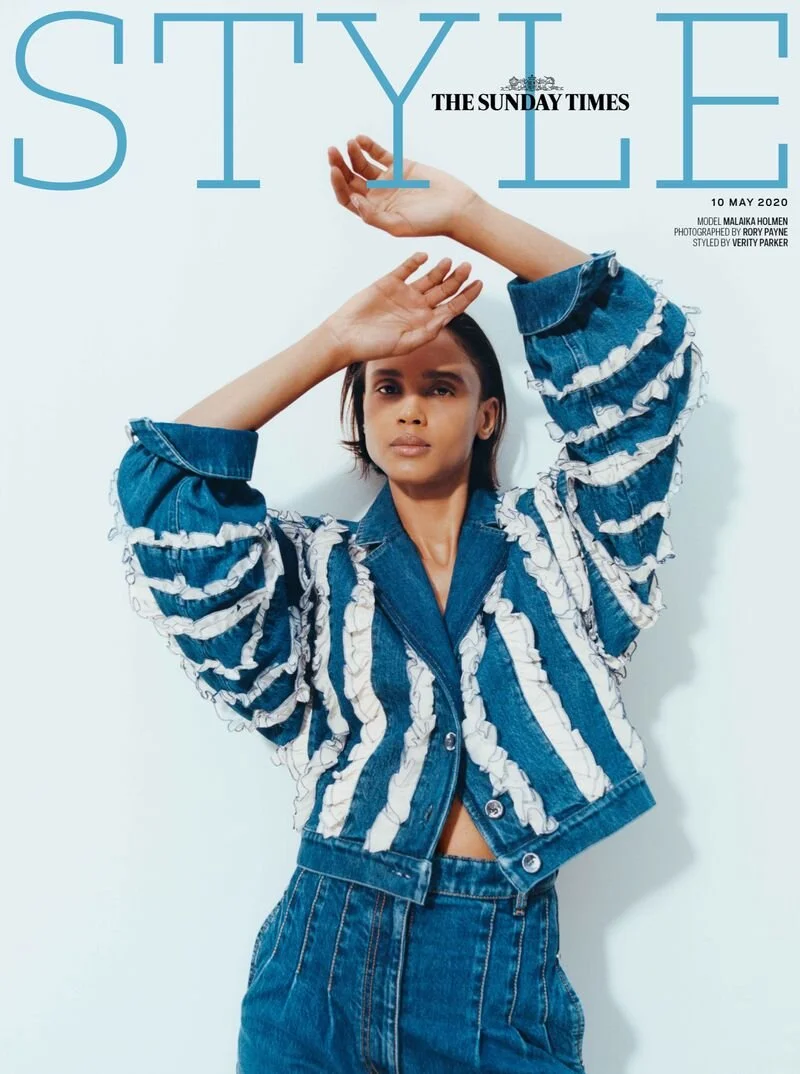 Sunday Times Style Magazine Online 2026.Malaika Holmen in 'Blue Crush' Jeans Sunday Times Style UK — Anne of ...