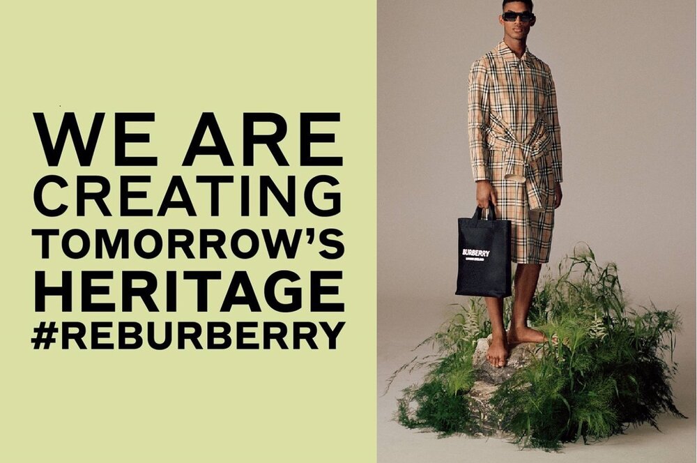 Burberry's ECONYL ReBURBERRY Edit Sustainable Collection of Carversville