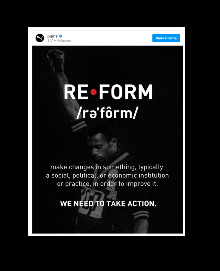 puma black lives matter