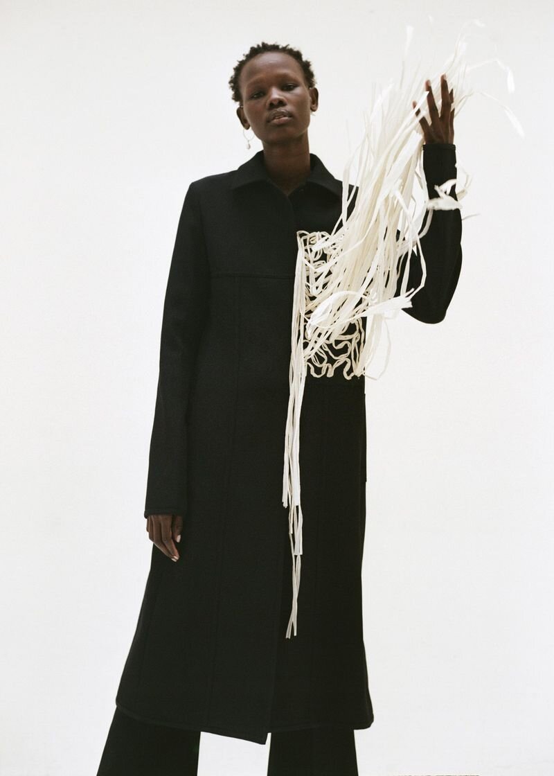 Shanelle Nyasiase in Jil Sander by Mark Rabadan for Collection 03 ...