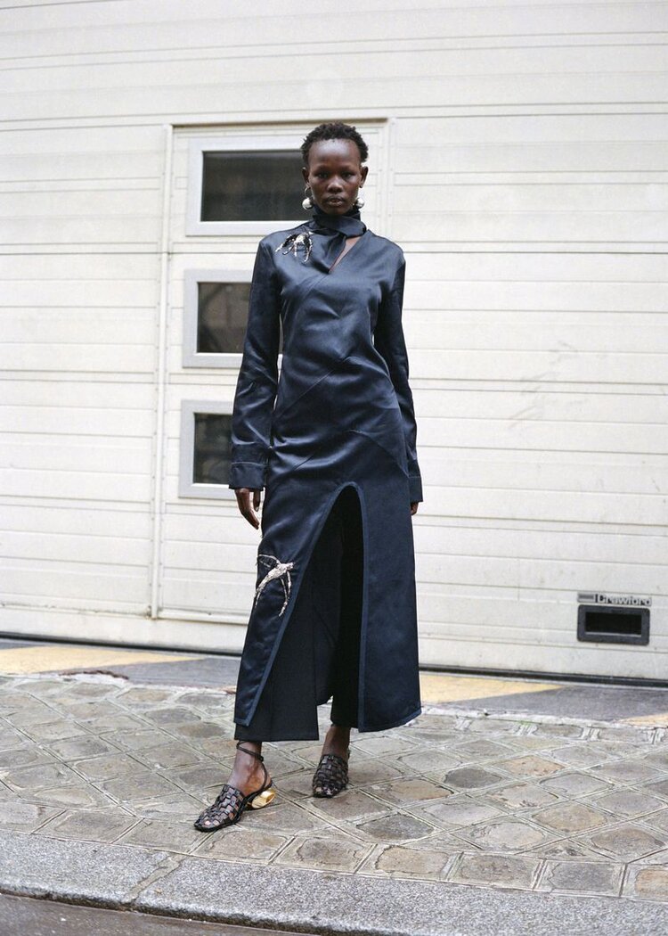 Shanelle Nyasiase in Jil Sander by Mark Rabadan for Collection 03 ...