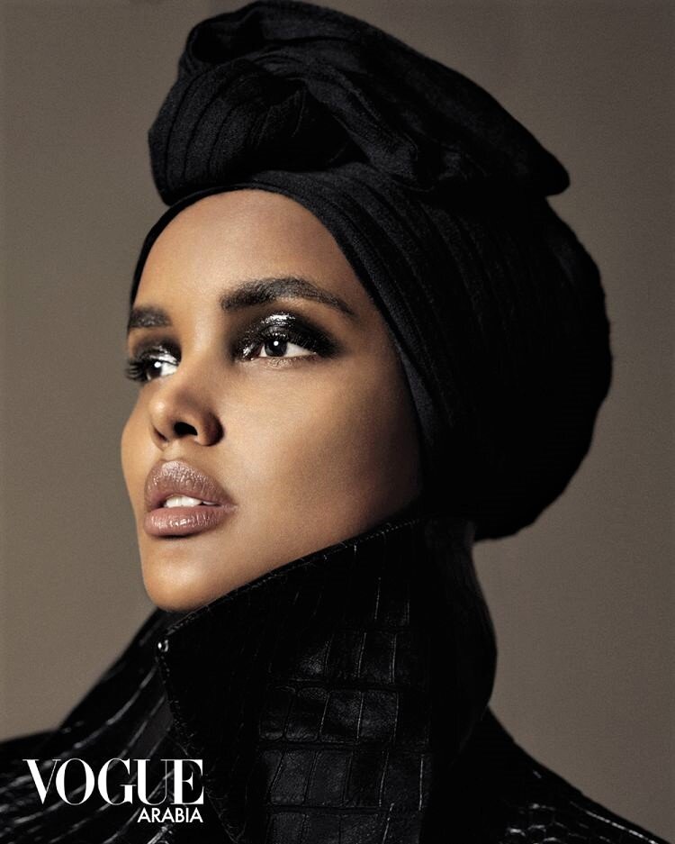 Hamila Aden (SOMALIA 2020) - NOT CONFIRMED Halima+Aden+Vogue+Arabia