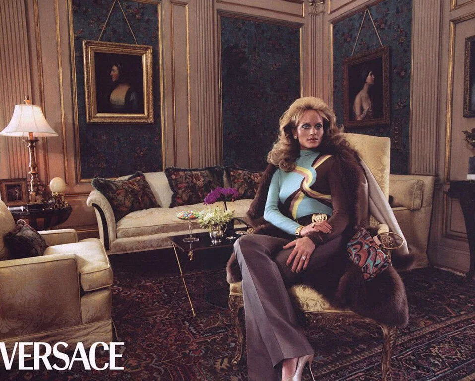Georgina Grenville,Amber Valletta Steven Meisel Versace Archives — Anne ...