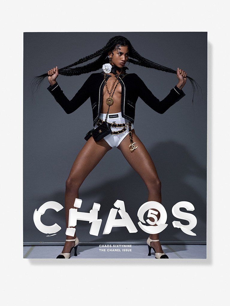 Chaos SixtyNine Chanel Cover 4 Imaan Hammam by Jean Baptiste Mondino