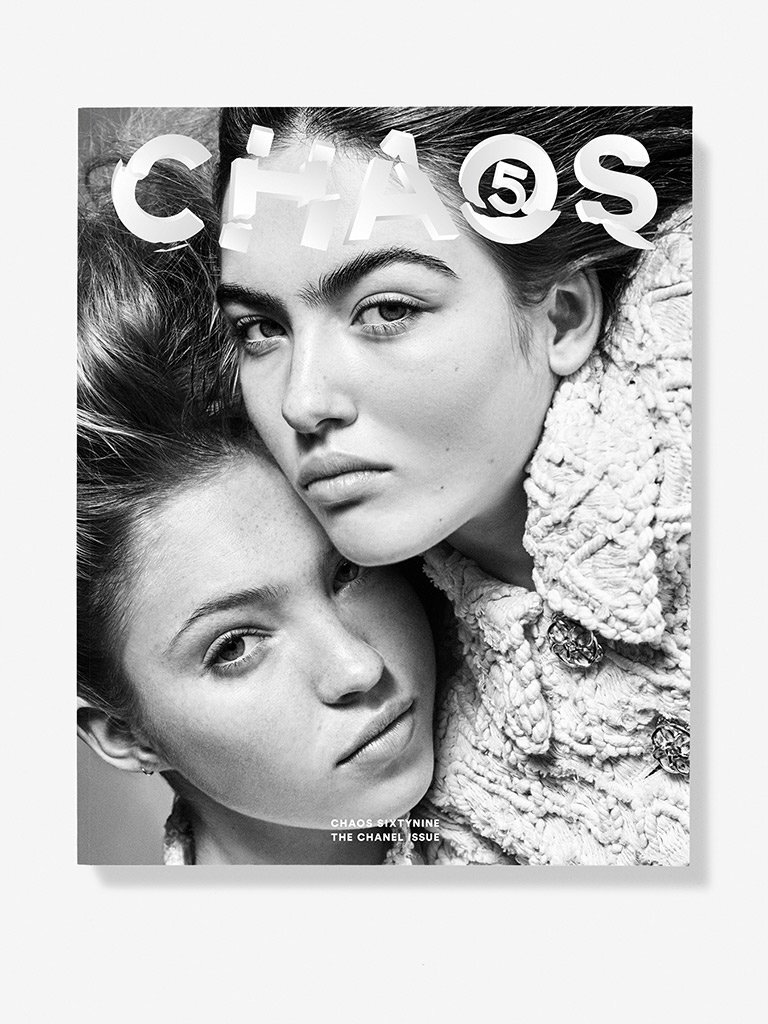 Chaos SixtyNine Chanel Cover 1 Lila Moss and Stella Jones by Luigi Iango