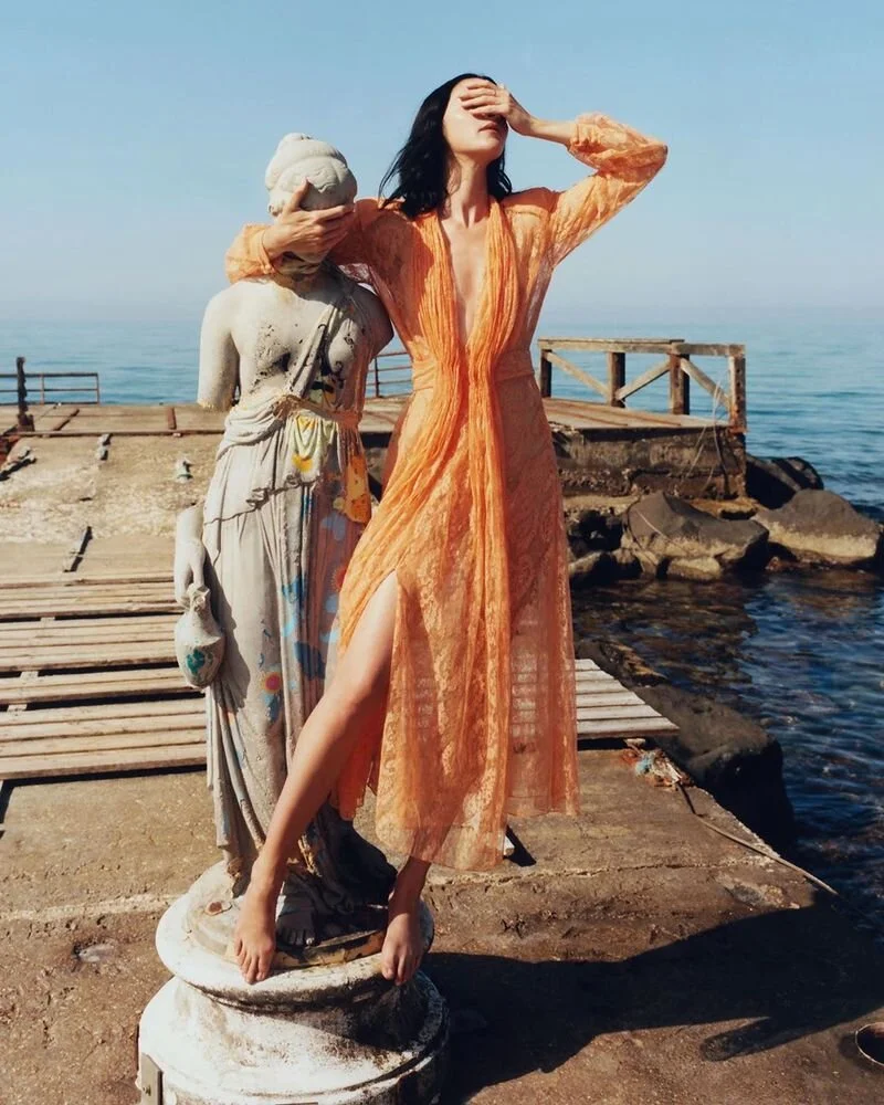 Mariacarla Boscono Wears Fendi for InStyle's 'Italians Do It Better ...