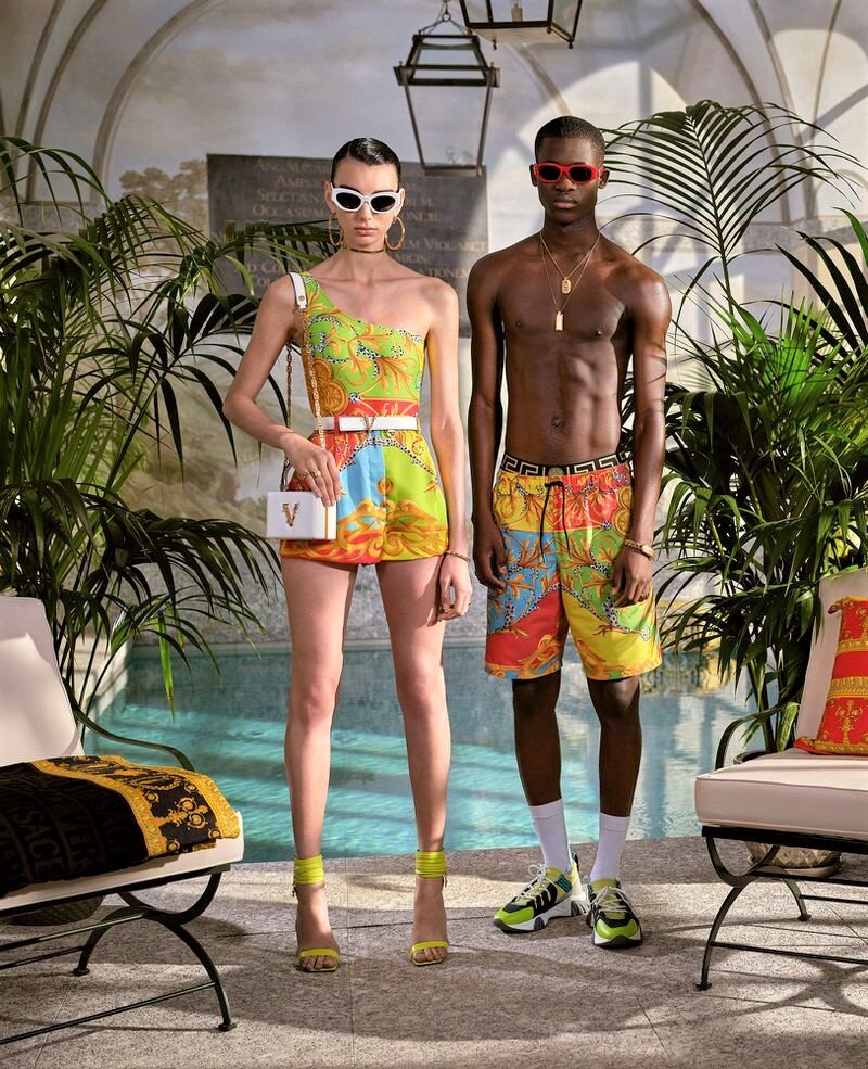 Reto Schmid Flashes Versace 2020 Summer Capsule Collection — Anne