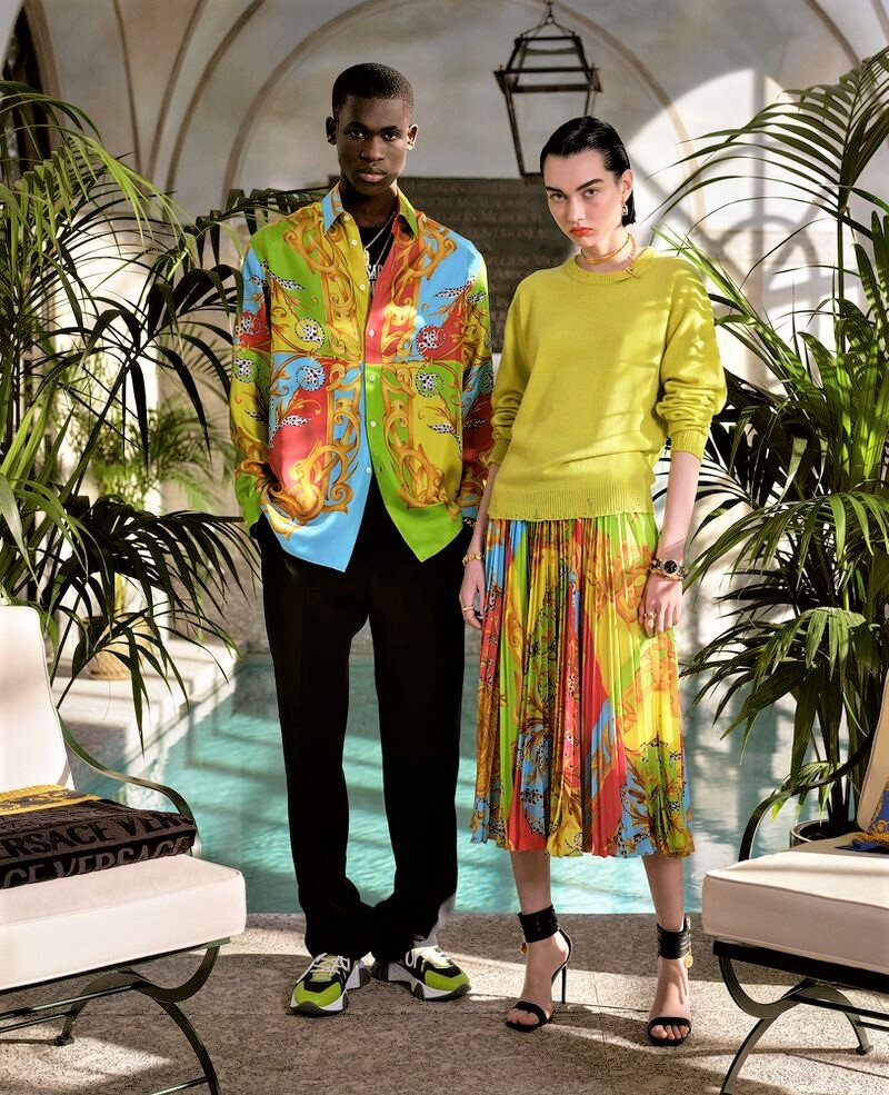 Reto Schmid Flashes Versace 2020 Summer Capsule Collection — Anne of  Carversville