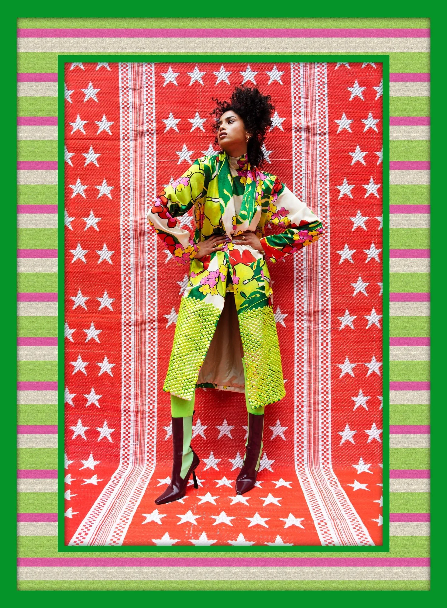 Imaan Hammam By Hassan Hajjaj For Vanity Fair Us Interview By Safy Hallan Farah Anne Of Carversville In partnership with bmw middle east, this month's art dubai portrait tells the background story of moroccan artist hassan hajjaj, known for his vivid and uniquely composed. hassan hajjaj for vanity fair