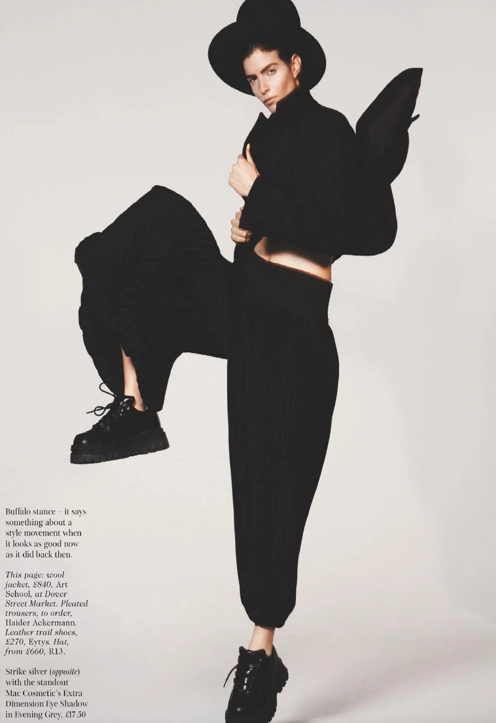 David Sims Flashes 'Pitch Perfect' Black Fashion Drama for British ...