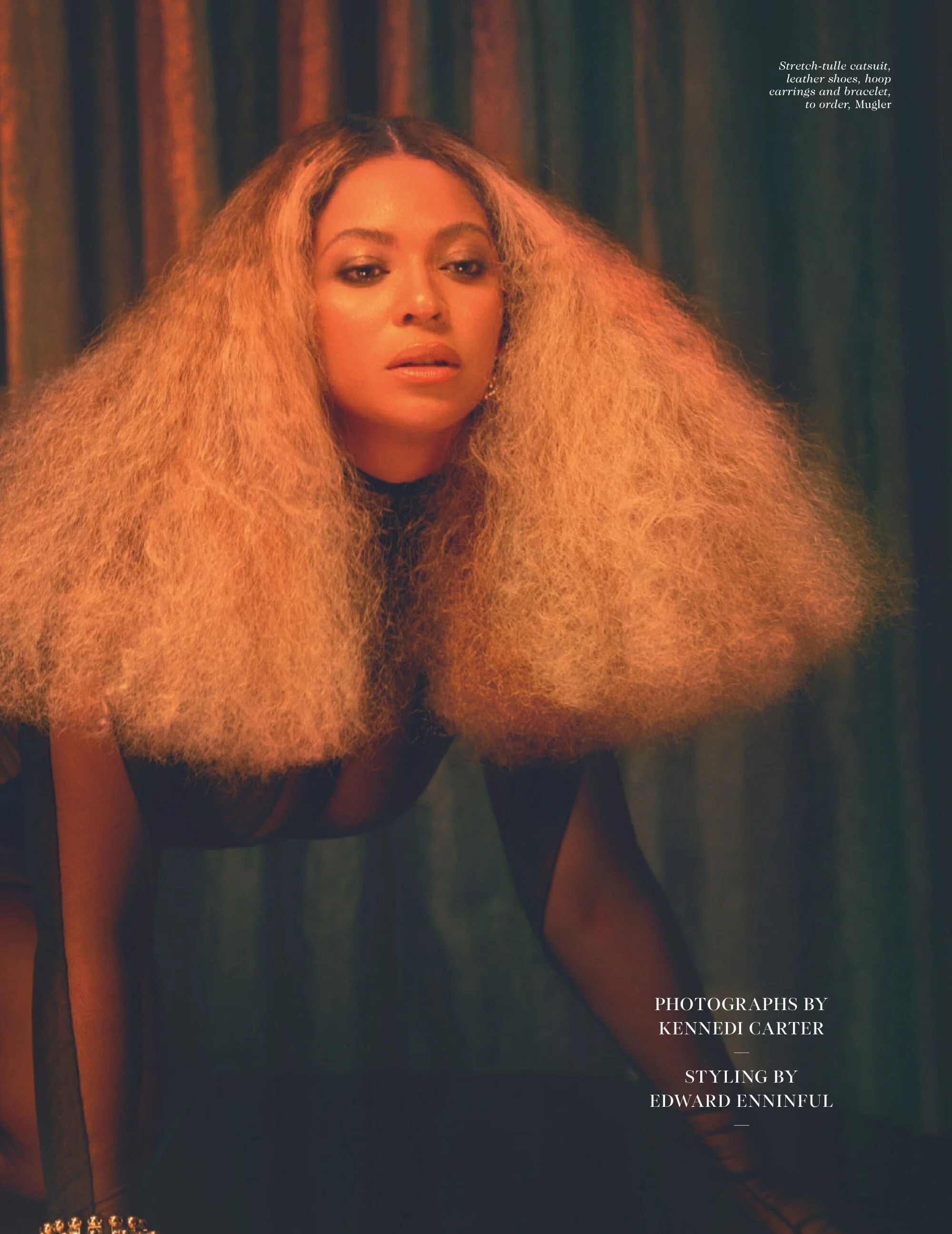 Beyoncé #39 s Fashion Power Punch by Kennedi Carter in Vogue UK Anne of Beyoncé #39 s Fashion Power Punch by Kennedi Carter in Vogue UK Anne of