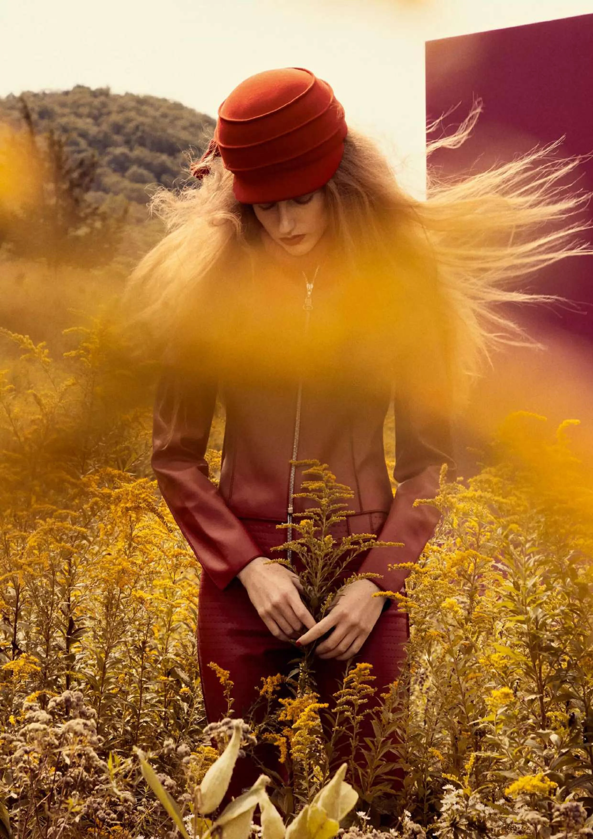 Victor Demarchelier Flashes Dani + Maryel in 'Cherry Bomb' for ELLE UK